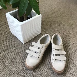 Velcro platform sneakers